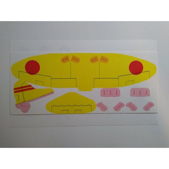 Airplane Toy Jack Armstrong Tru-Flite Model Of Japanese Aichi Val GM Cereal 1944 - Picture 9 of 9